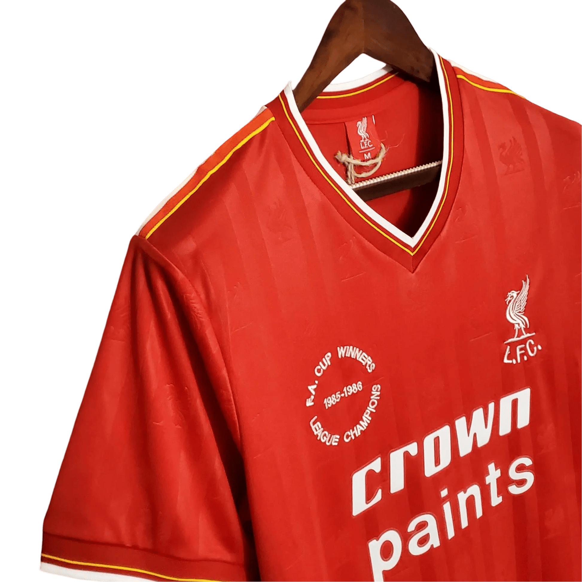 1985/1986 LiverpooI Crown Paints Home Retro Kit - ClassicKits433 - GovintageJersey