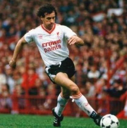 1985/1986 Liverpool Crown Paints - White Away Retro Kit - ClassicKits433 - GovintageJersey