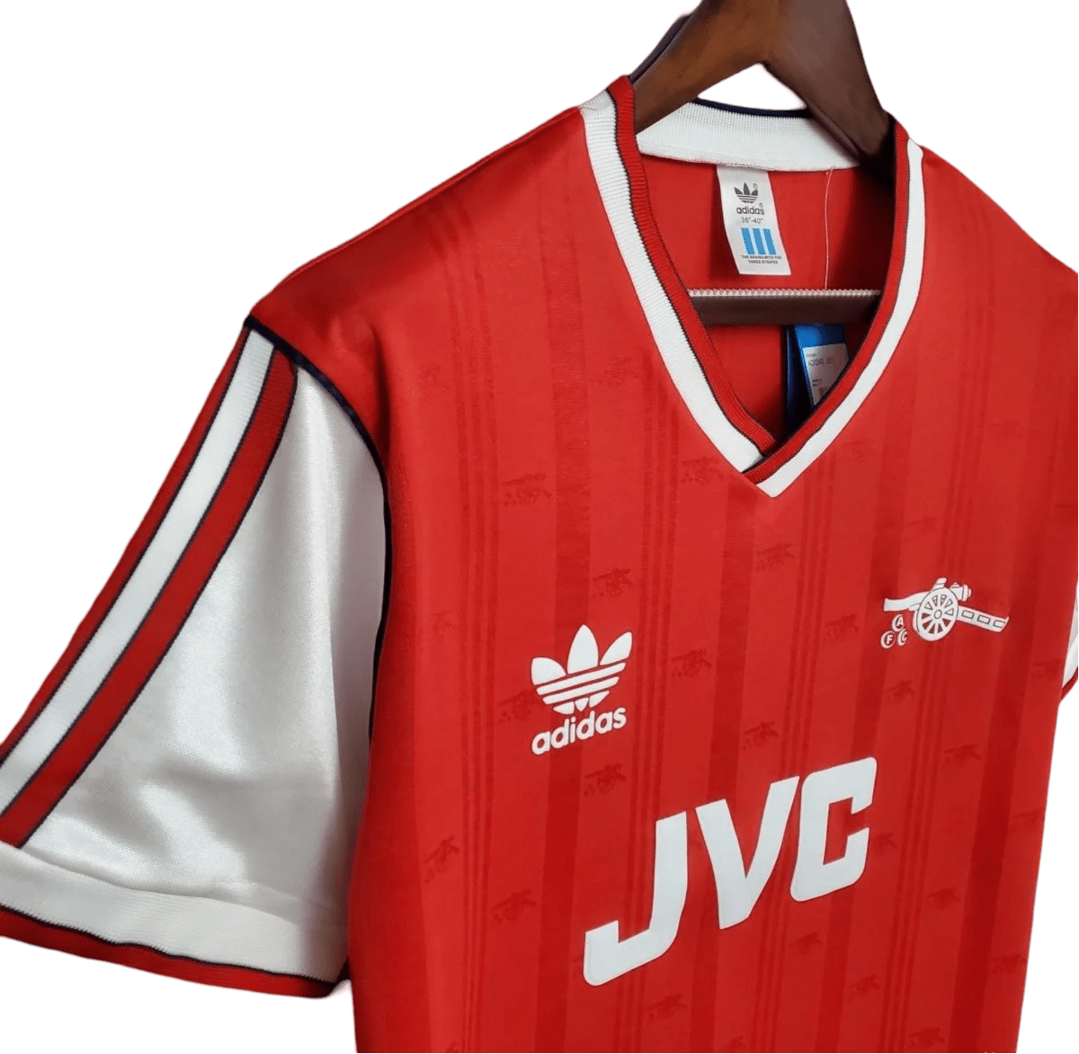 1986/1987 Arsenal JVC Home Retro Kit - ClassicKits433 - GovintageJersey