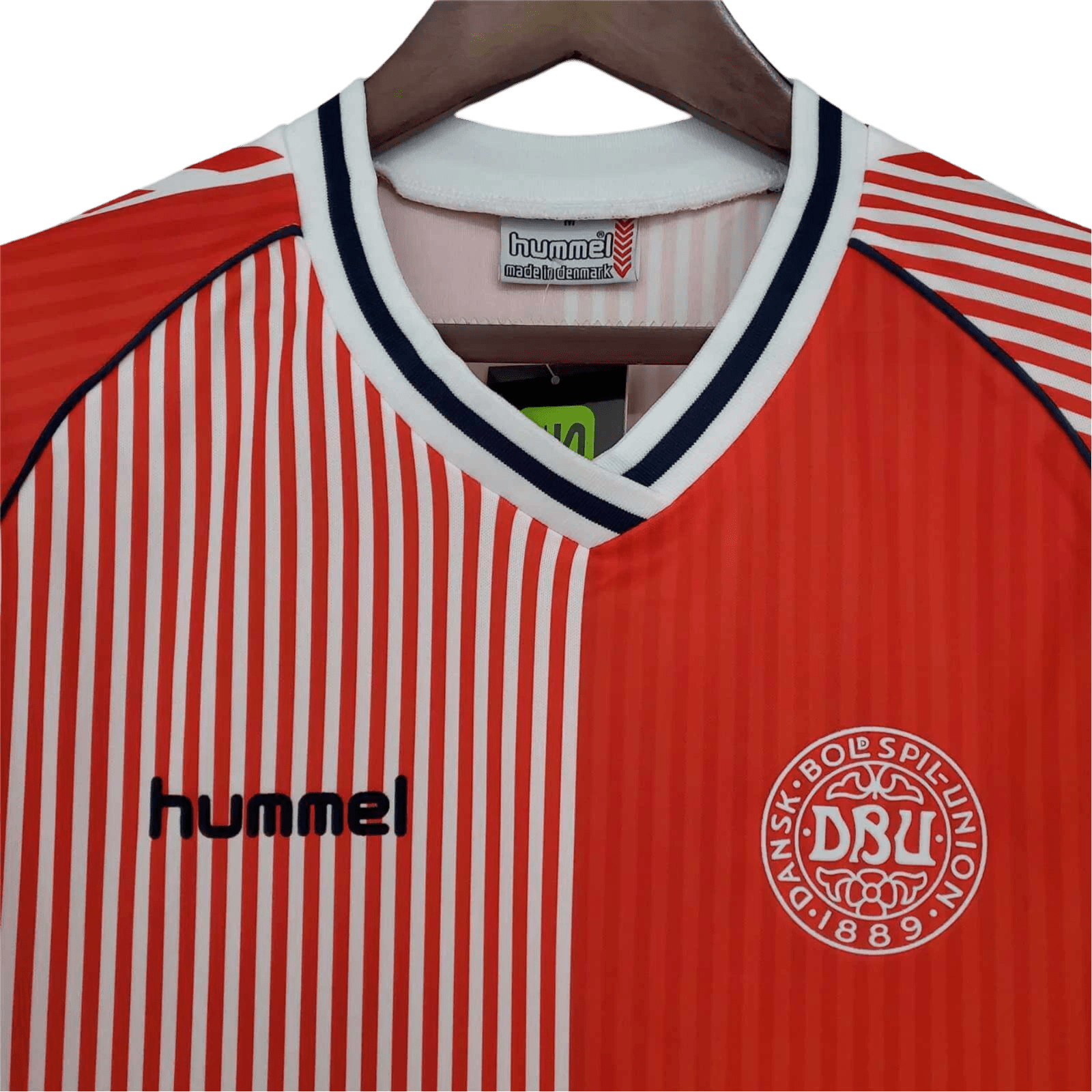 1986/1987 Denmark Home Retro Kit - ClassicKits433 - GovintageJersey