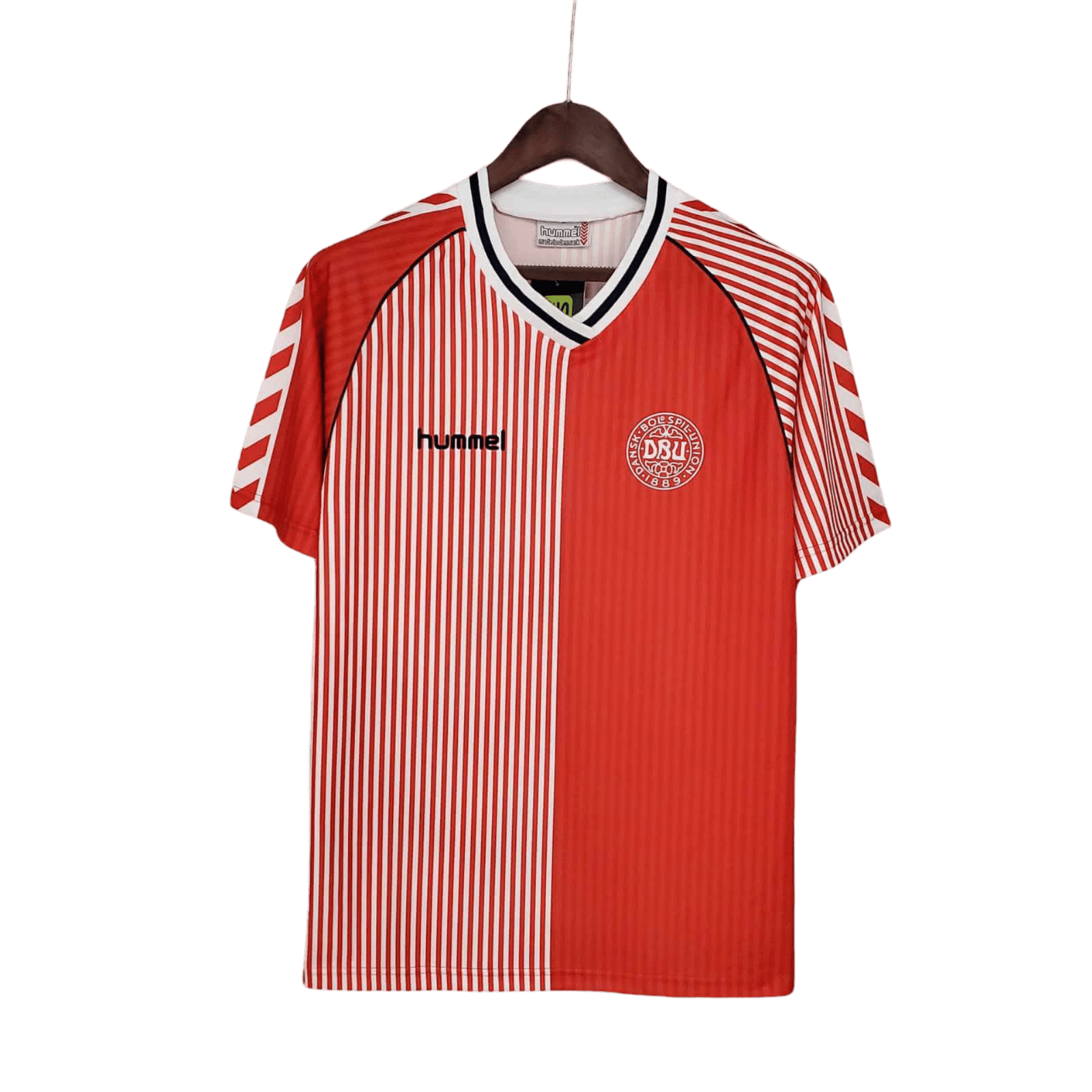 1986/1987 Denmark Home Retro Kit - ClassicKits433 - GovintageJersey