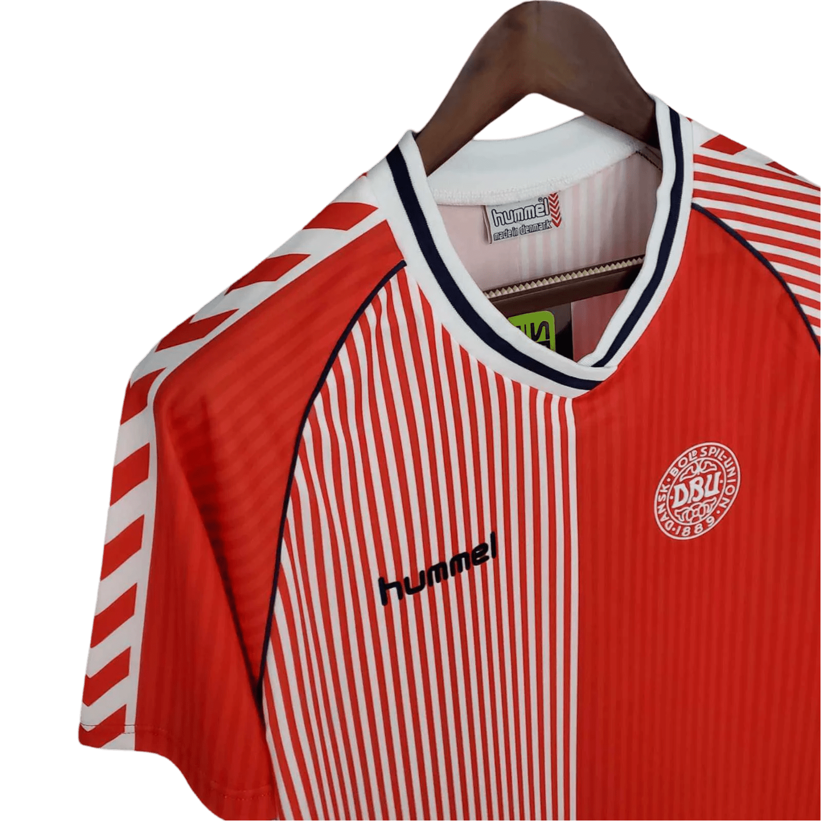 1986/1987 Denmark Home Retro Kit - ClassicKits433 - GovintageJersey