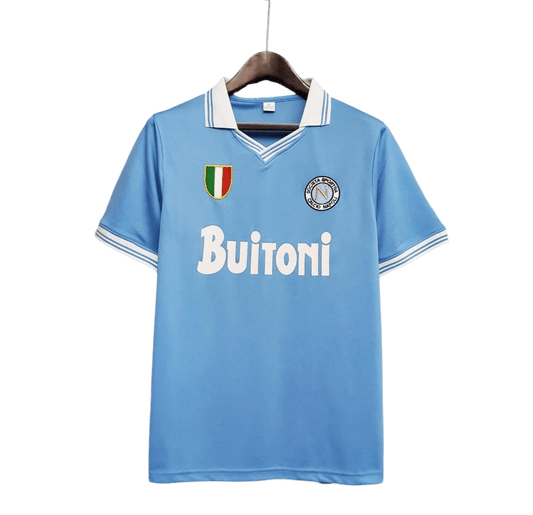 1986/1987 Napoli Buitoni Home Retro Kit - ClassicKits433 - GovintageJersey