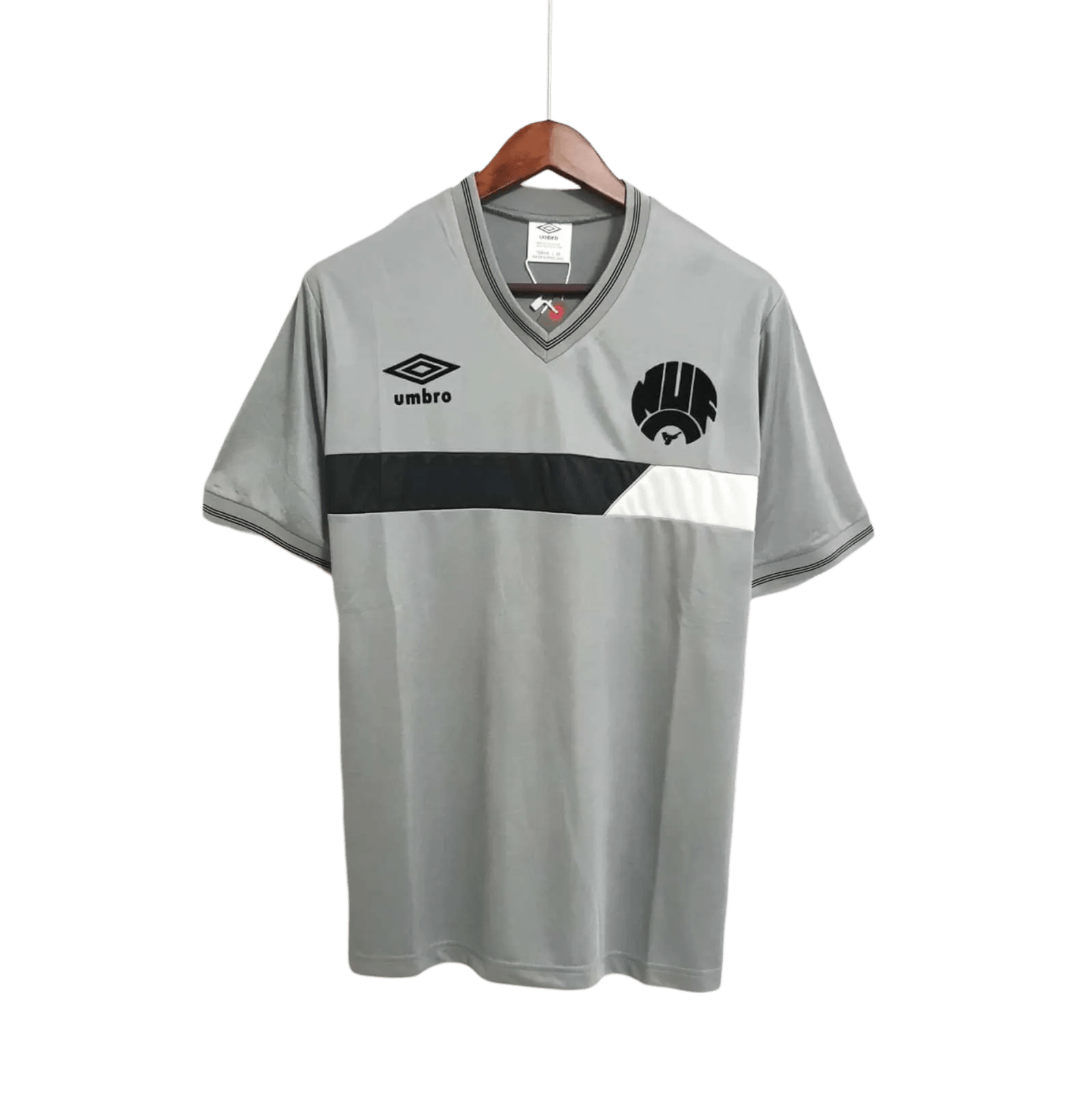 1986/1987 Newcastle Utd Grey Away Retro Kit - ClassicKits433 - GovintageJersey