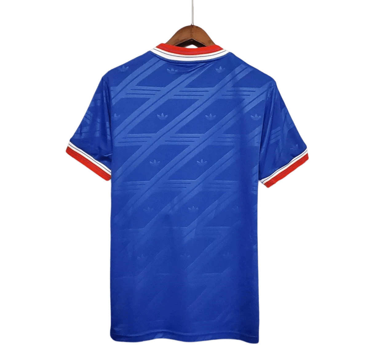 1986/1988 Manchester United SHARP - Blue Third Retro Kit - ClassicKits433 - GovintageJersey