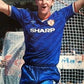 1986/1988 Manchester United SHARP - Blue Third Retro Kit - ClassicKits433 - GovintageJersey