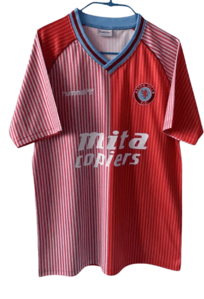 1988/1989 Aston Villa Mita Copiers Home Retro Kit - ClassicKits433 - GovintageJersey