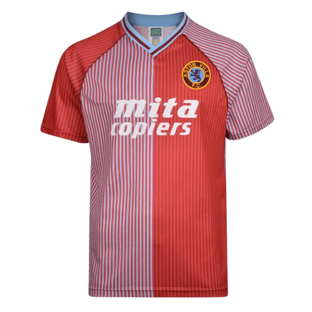 1988/1989 Aston Villa Mita Copiers Home Retro Kit - ClassicKits433 - GovintageJersey