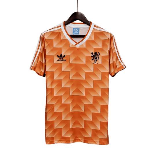 1988/1989 Netherlands Euro Home Retro Kit - ClassicKits433 - GovintageJersey