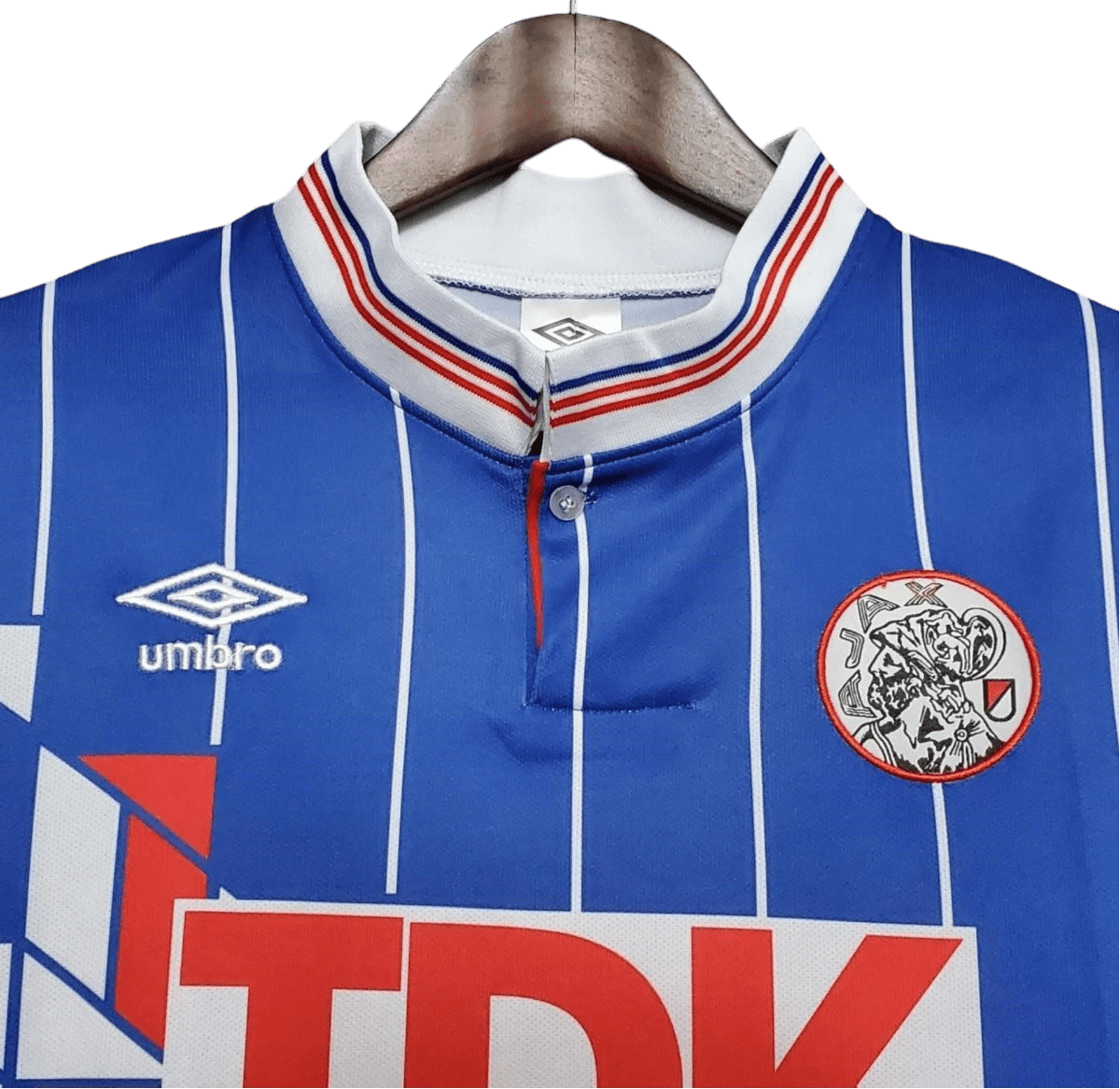 1989/1990 Ajax TDK Away Retro Kit - ClassicKits433 - GovintageJersey