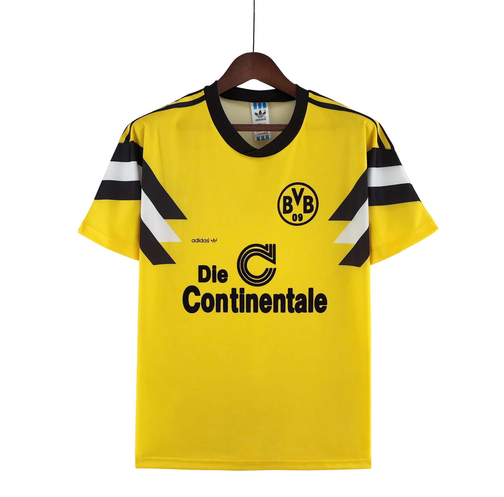 1989/1990 Borussia Dortmund Continentale Home Retro Kit - ClassicKits433 - GovintageJersey