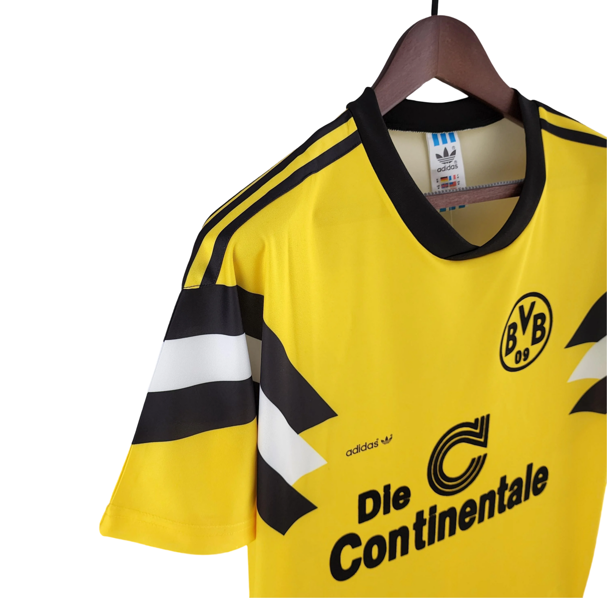 1989/1990 Borussia Dortmund Continentale Home Retro Kit - ClassicKits433 - GovintageJersey