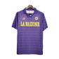 1989/1990 Fiorentina Florence LA NAZIONE Home Retro Kit - ClassicKits433 - GovintageJersey