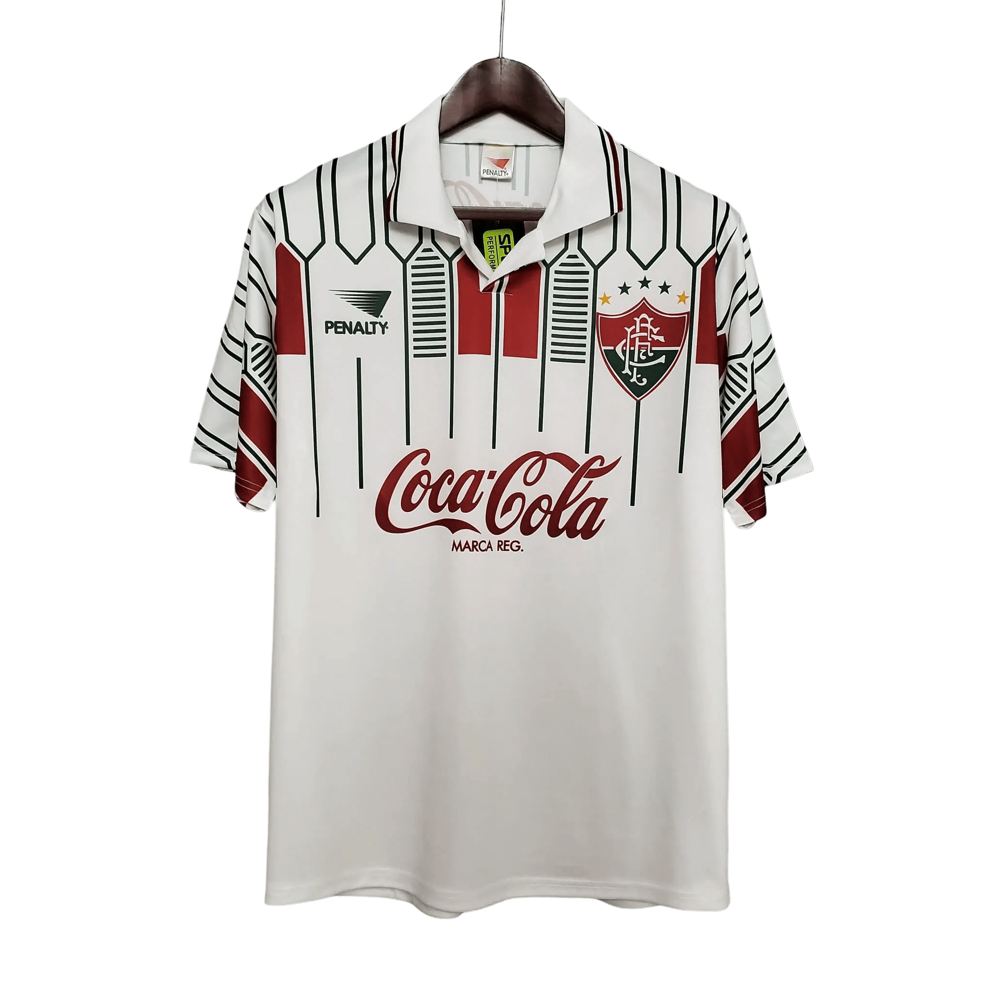 1989/1990 Fluminense Coca Cola Away Retro Jersey - GovintageJersey