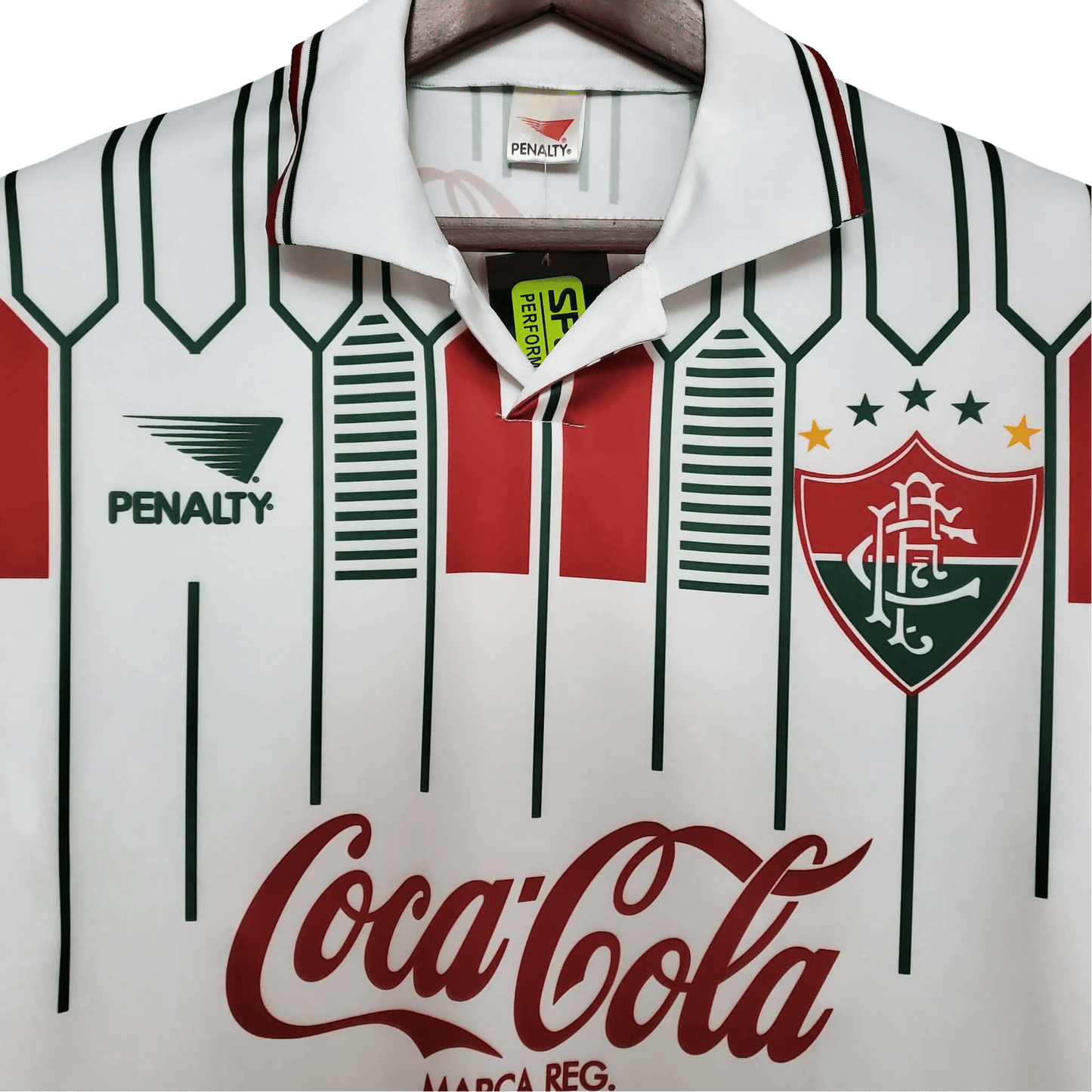 1989/1990 Fluminense Coca Cola Away Retro Jersey - GovintageJersey