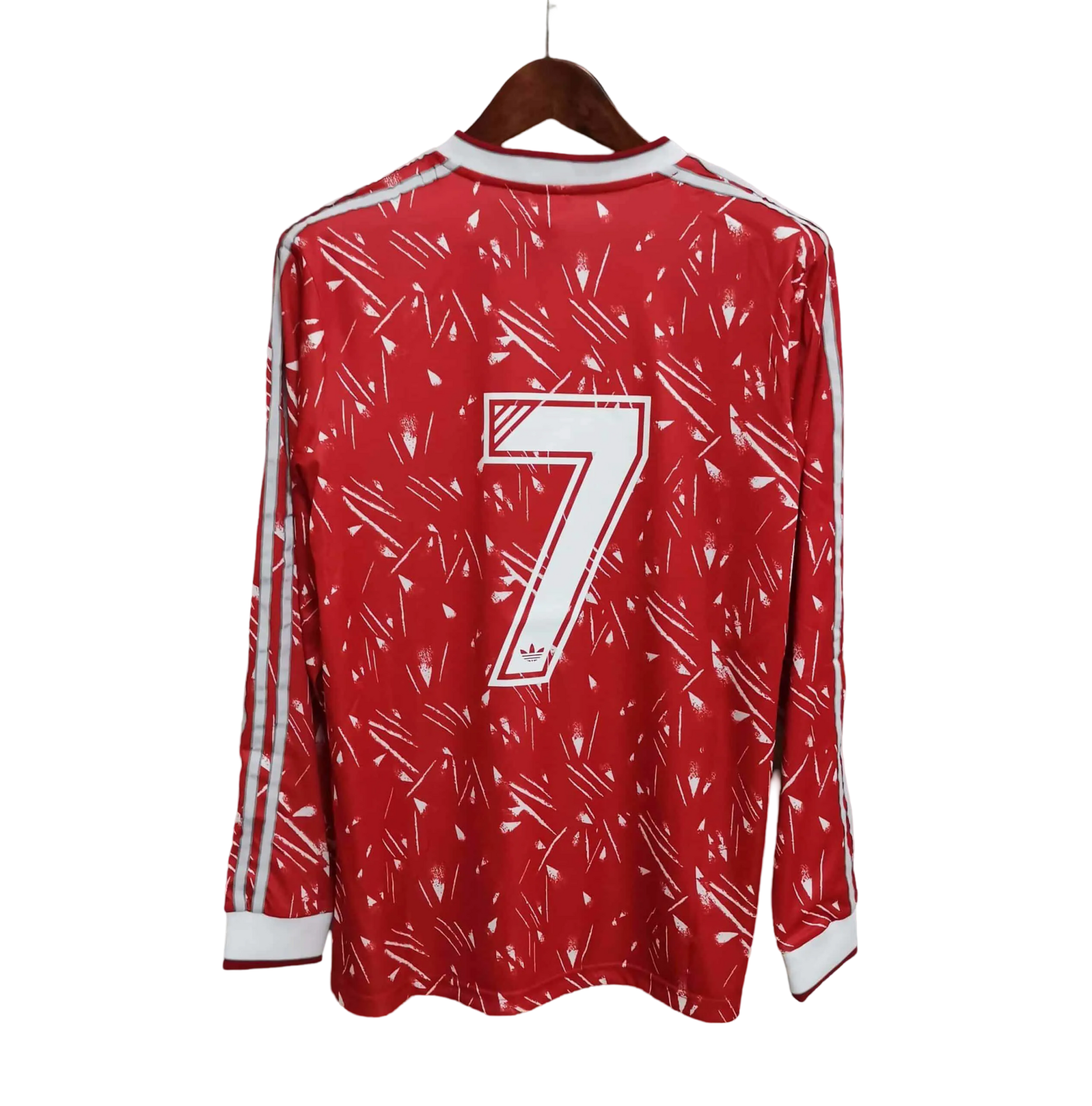 1989/1990 LiverpooI Candy Home Red Retro Kit – Long sleeve - ClassicKits433 - GovintageJersey