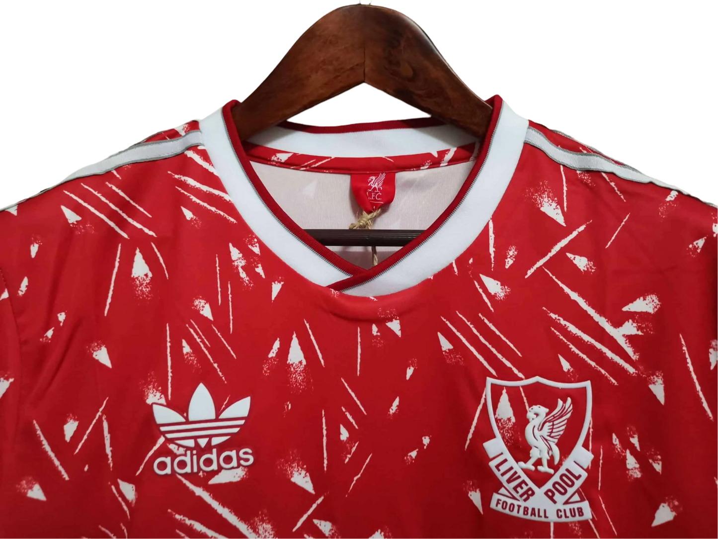 1989/1990 LiverpooI Candy Home Red Retro Kit – Long sleeve - ClassicKits433 - GovintageJersey