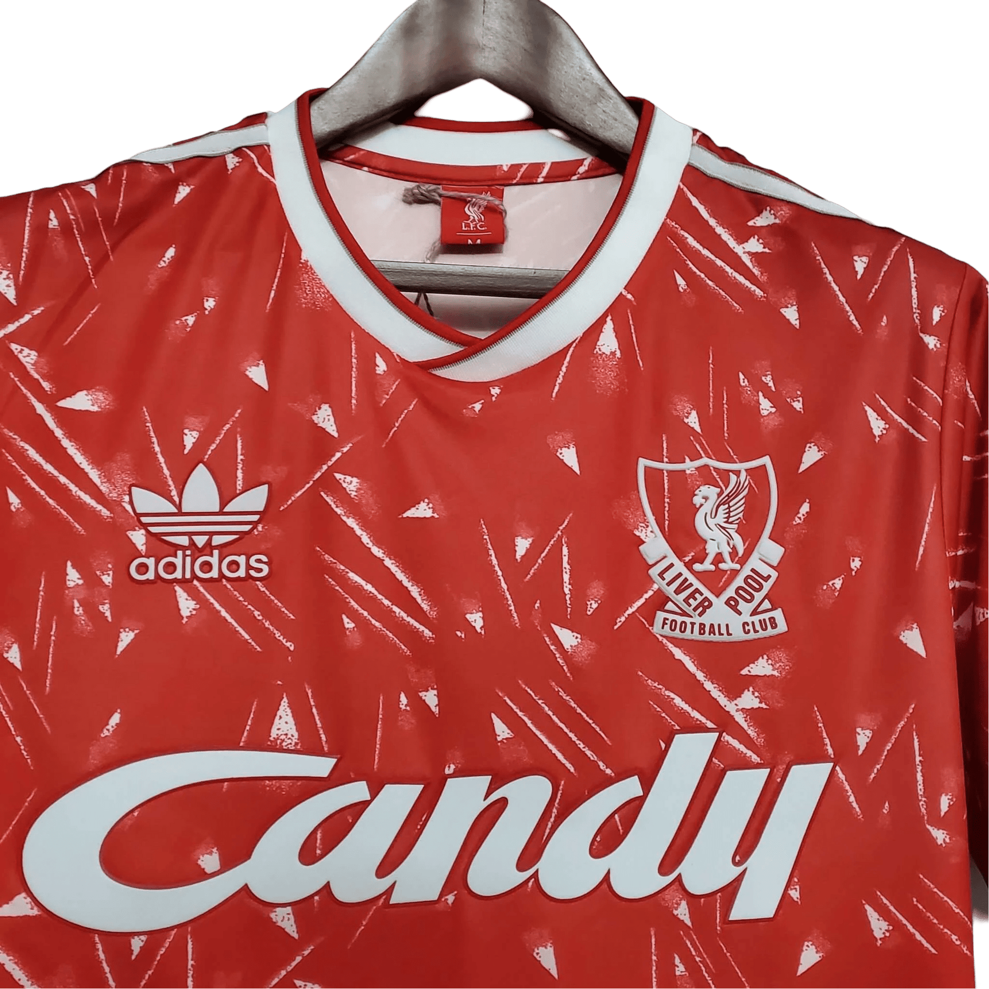 1989/1990 Liverpool Candy Home Retro Kit - ClassicKits433 - GovintageJersey