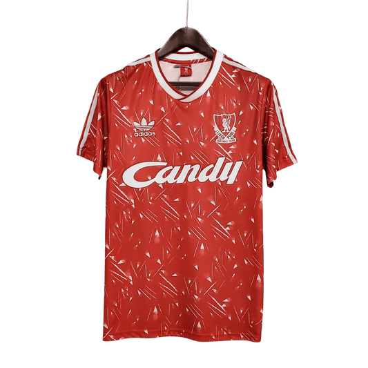 1989/1990 Liverpool Candy Home Retro Kit - ClassicKits433 - GovintageJersey