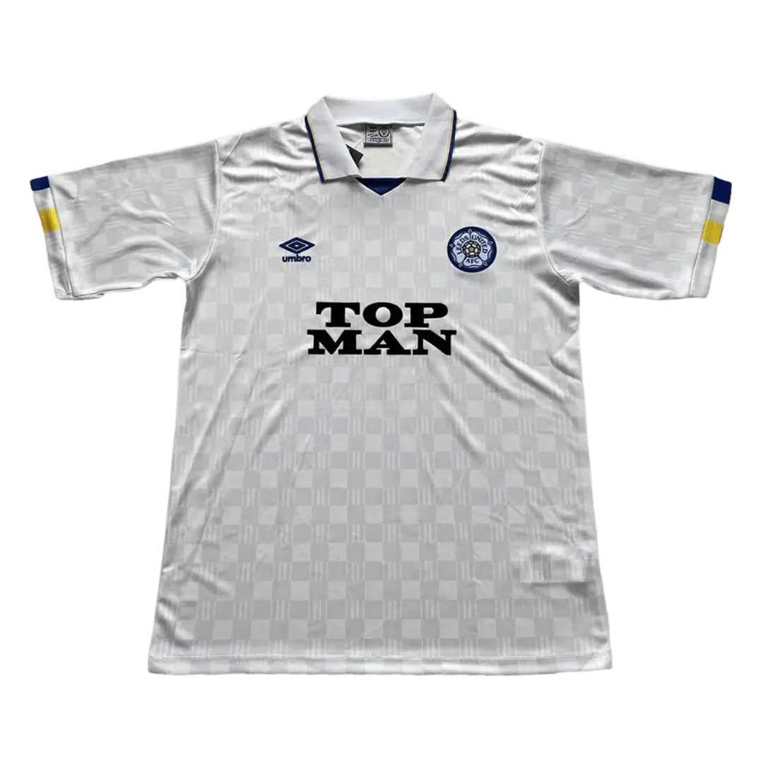 1989/1991 Leeds United TOP MAN Home Retro Kit - ClassicKits433 - GovintageJersey