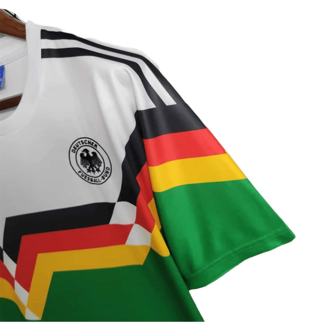 1990 Germany - multicolor Mash - up Retro Kit - GovintageJersey