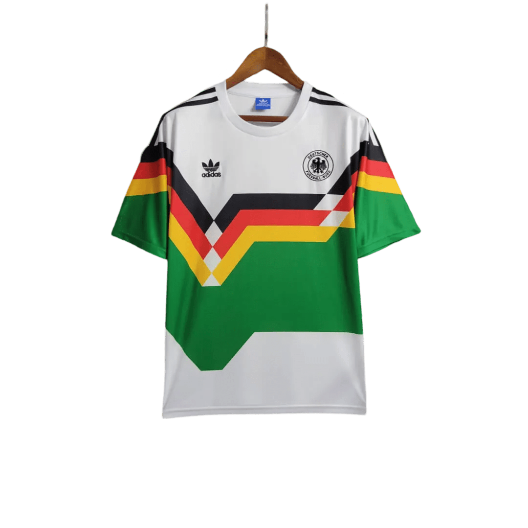 1990 Germany - multicolor Mash - up Retro Kit - GovintageJersey