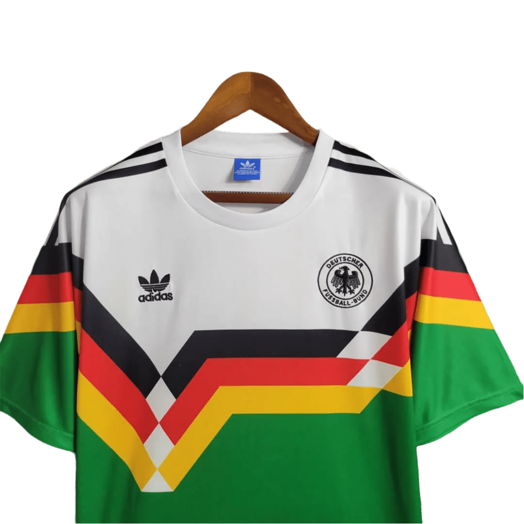 1990 Germany - multicolor Mash - up Retro Kit - GovintageJersey