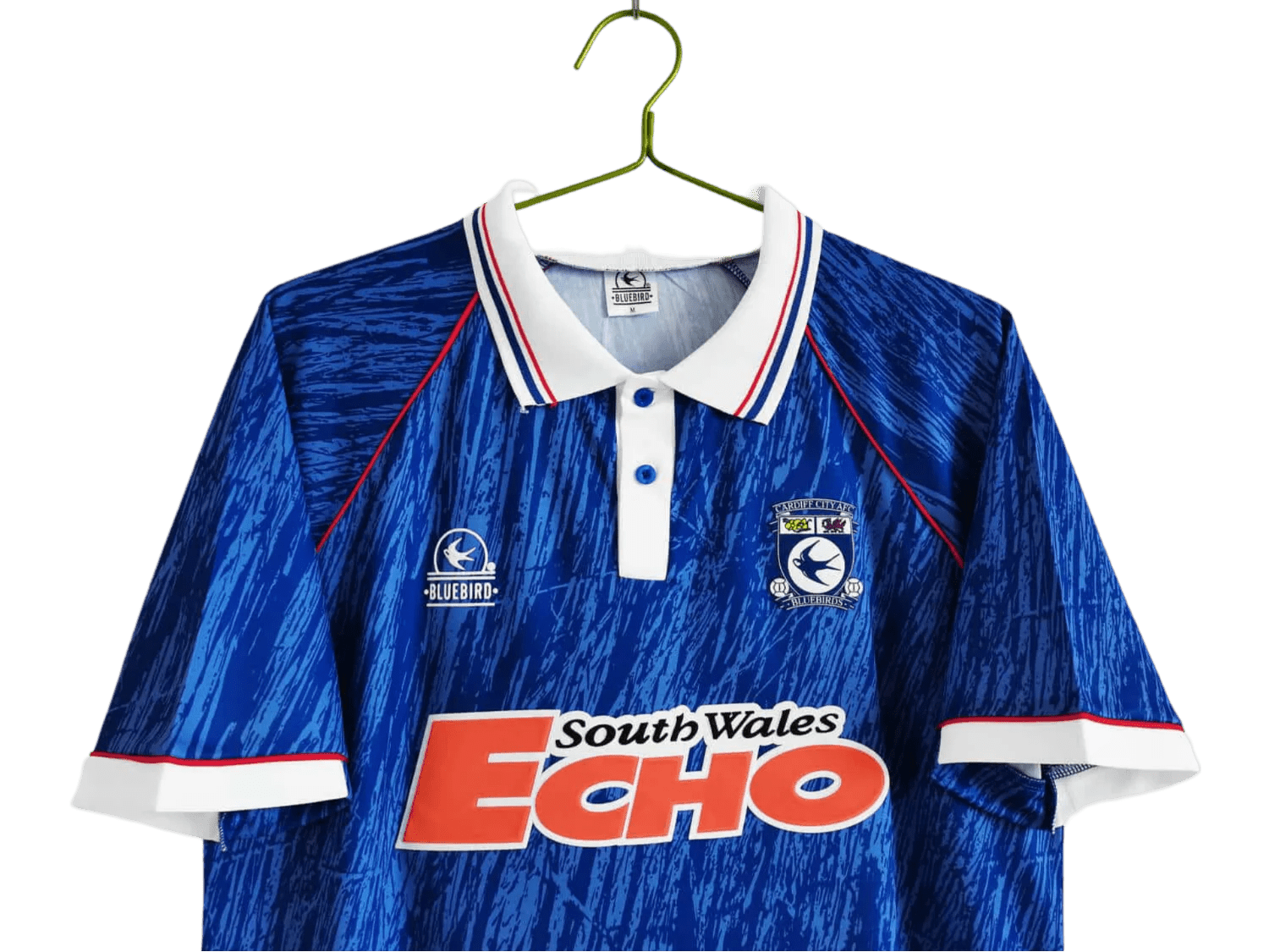 1990/1991 Cardiff City South Whales Echo Home Retro Kit - ClassicKits433 - GovintageJersey