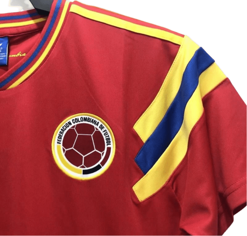 1990/1991 Colombia Away Retro Kit - ClassicKits433 - GovintageJersey