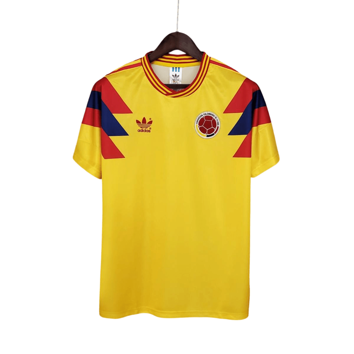 1990/1991 Colombia Home Retro Kit - ClassicKits433 - GovintageJersey