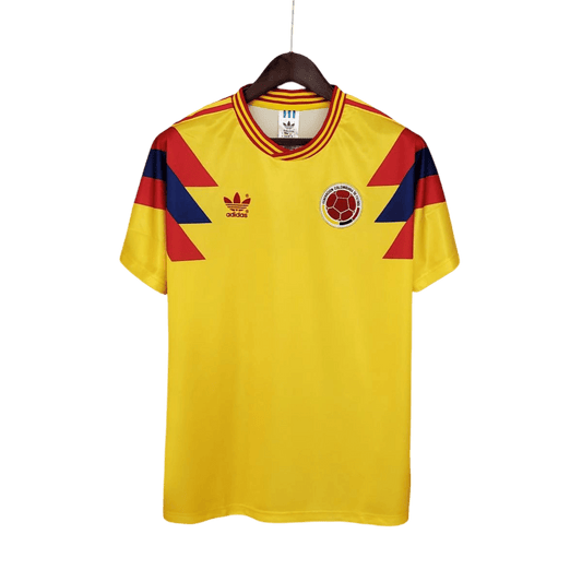 1990/1991 Colombia Home Retro Kit - ClassicKits433 - GovintageJersey