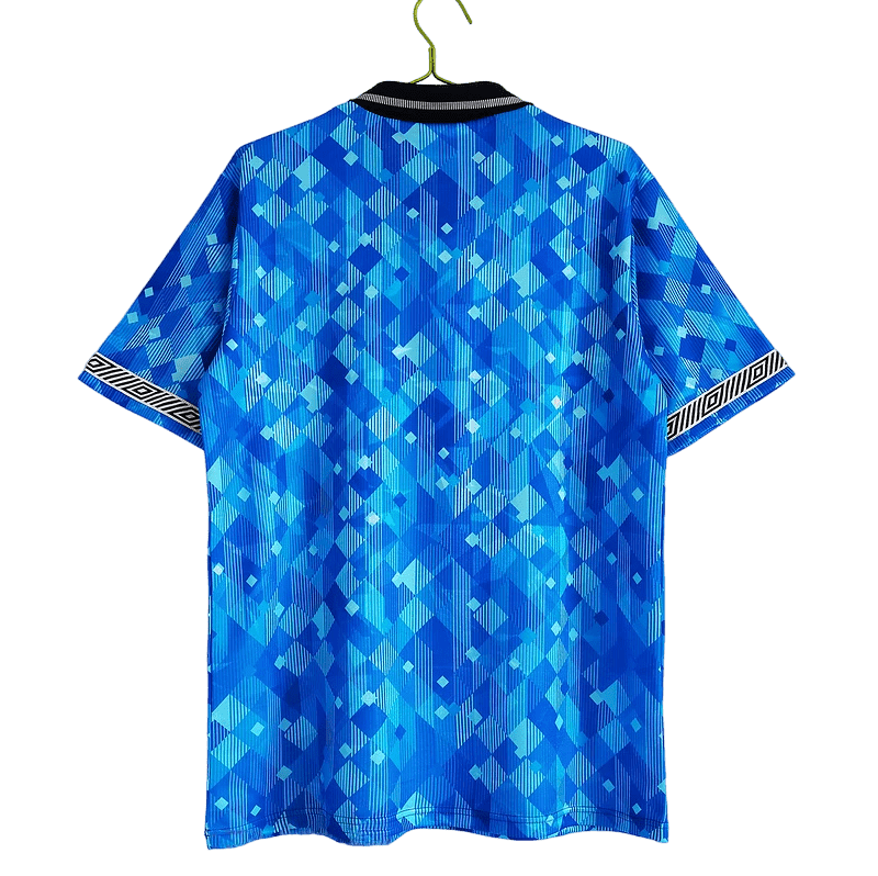 1990/1991 England Blue Third Retro Kit - ClassicKits433 - GovintageJersey