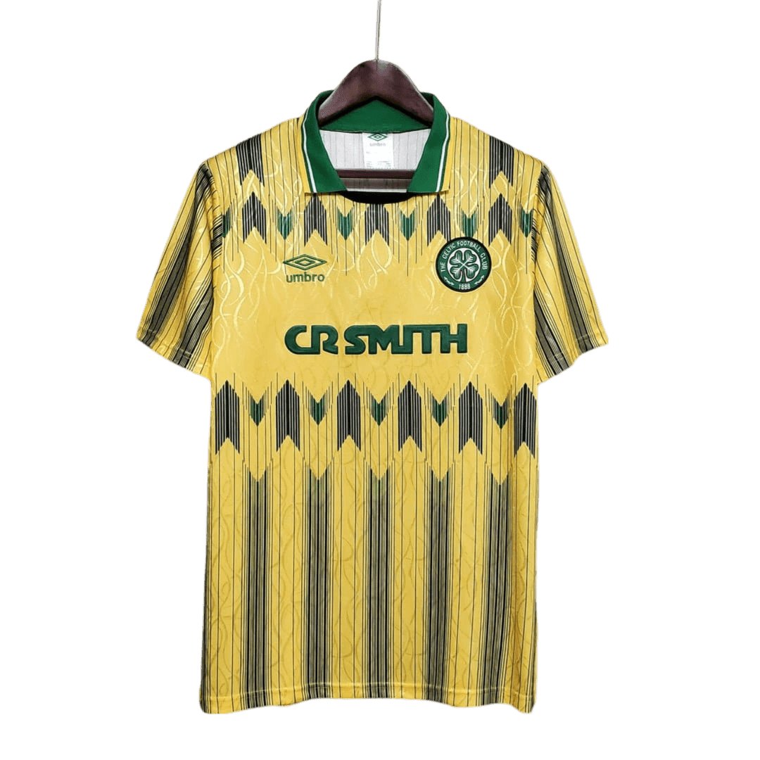 1990/1991 Glasgow Celtic CR SMITH Away kit - ClassicKits433 - GovintageJersey