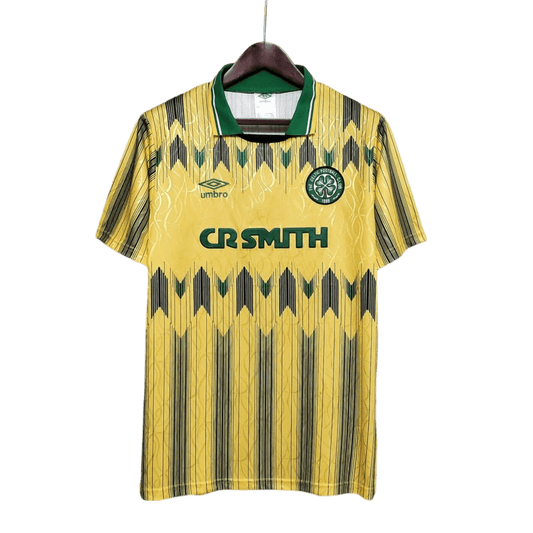 1990/1991 Glasgow Celtic CR SMITH Away kit - ClassicKits433 - GovintageJersey