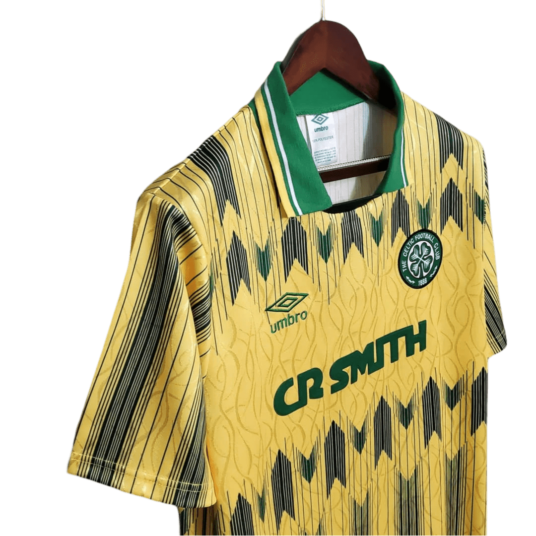 1990/1991 Glasgow Celtic CR SMITH Away kit - ClassicKits433 - GovintageJersey