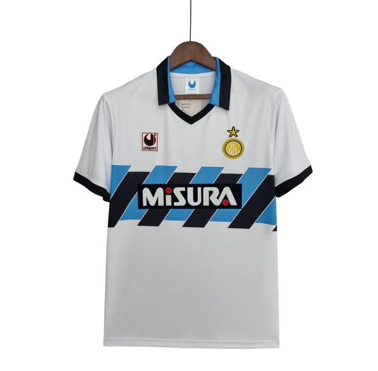 1990/1991 Inter Milan Misura Away Retro Kit - ClassicKits433 - GovintageJersey