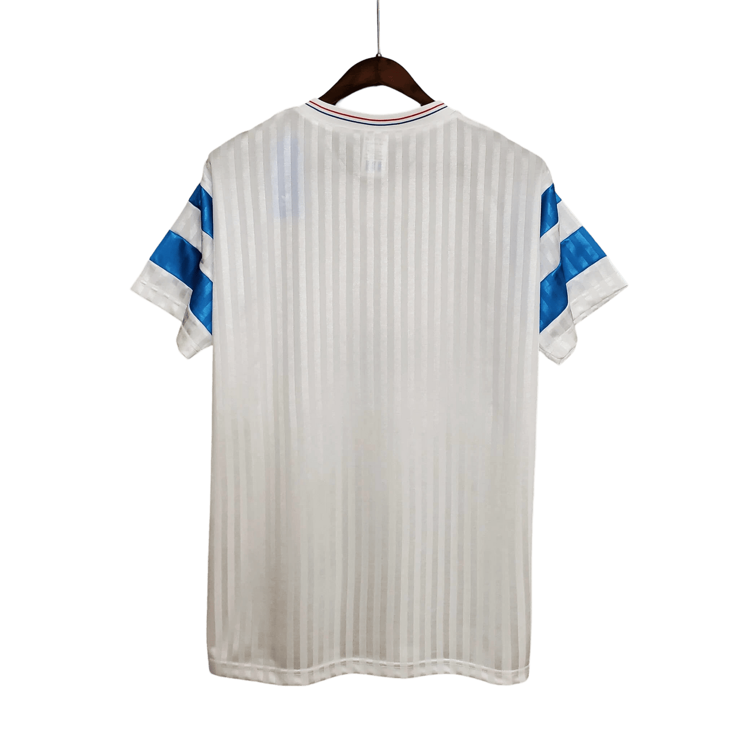 1990/1991 Olympique de Marseille Panasonic Home Retro Jersey at GoVintageJersey Store - GovintageJersey