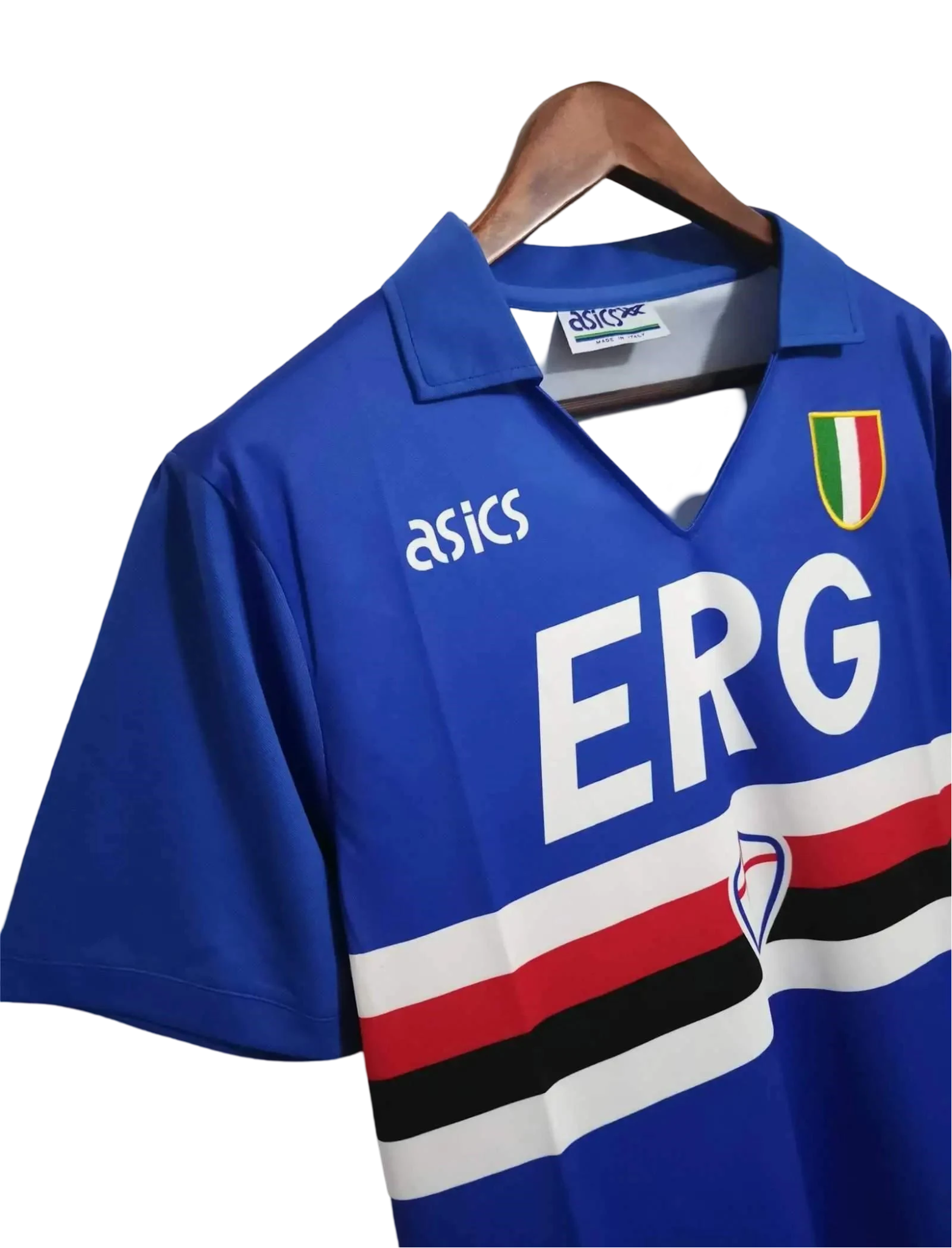 1990/1991 Sampdoria Home ERG Retro Kit - ClassicKits433 - GovintageJersey