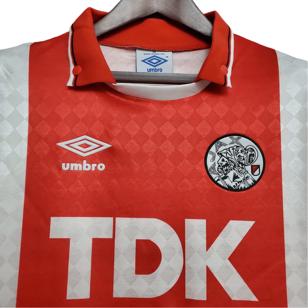 1990/1992 Ajax Home Retro Kit - ClassicKits433 - GovintageJersey