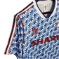 1990/1992 Manchester United SHARP - Blue Flower Away Retro kit - ClassicKits433 - GovintageJersey