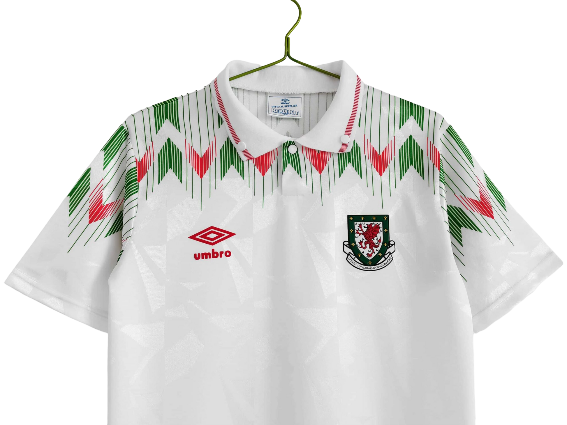 1990/1992 Wales Away Retro Kit - ClassicKits433 - GovintageJersey