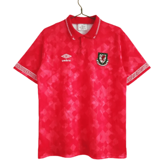 1990/1992 Wales - Home Retro Kit - GovintageJersey