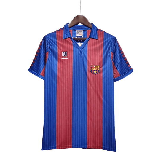 1991/1992 FC Barcelona Home Retro Kit - ClassicKits433 - GovintageJersey