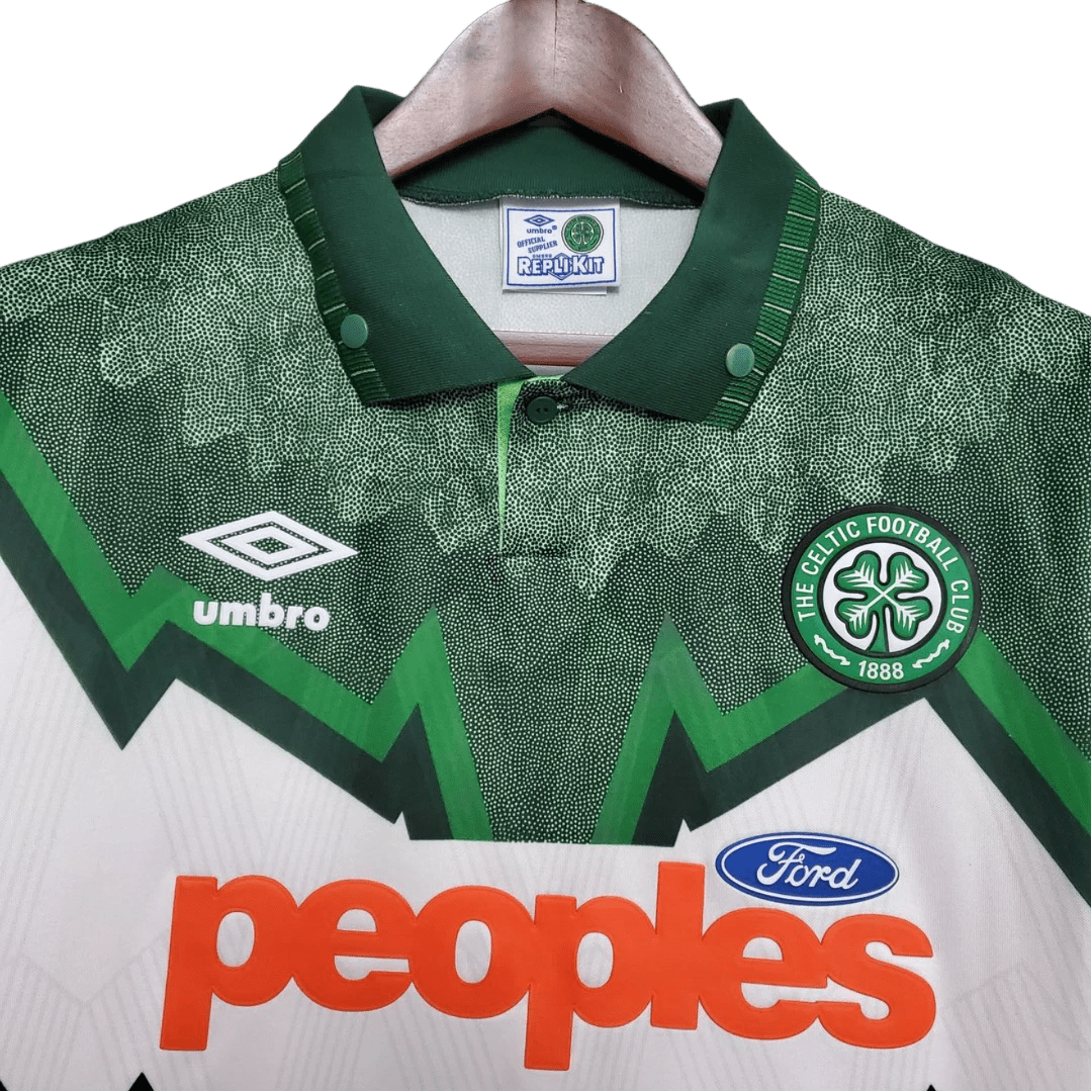 1991/1992 Glasgow CelticFord peoples Away kit - ClassicKits433 - GovintageJersey