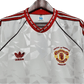 1991/1992 Manchester United White Third Retro Kit - ClassicKits433 - GovintageJersey