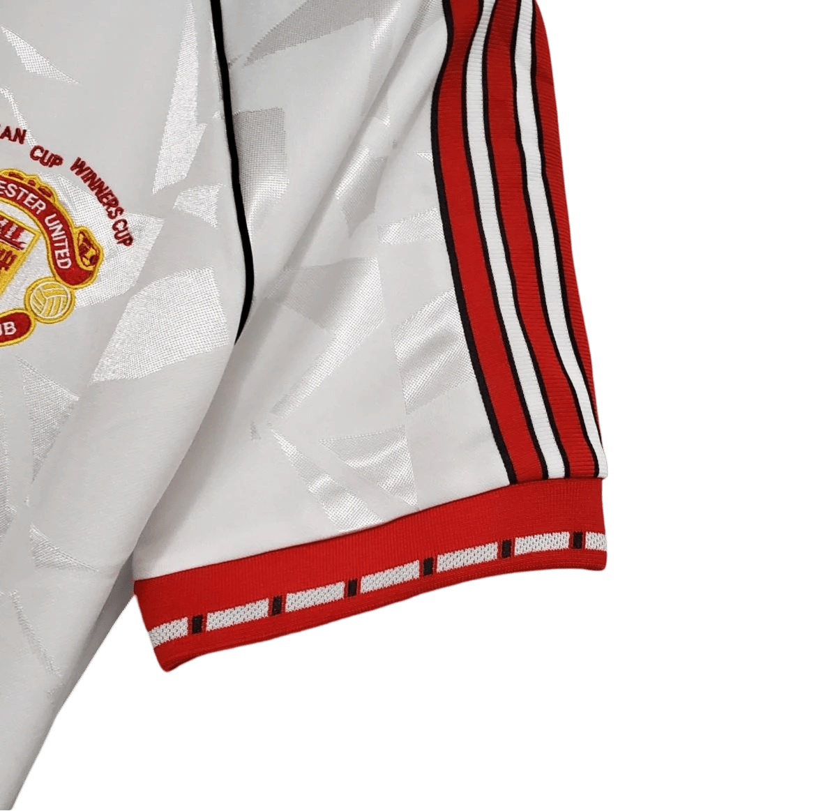 1991/1992 Manchester United White Third Retro Kit - ClassicKits433 - GovintageJersey