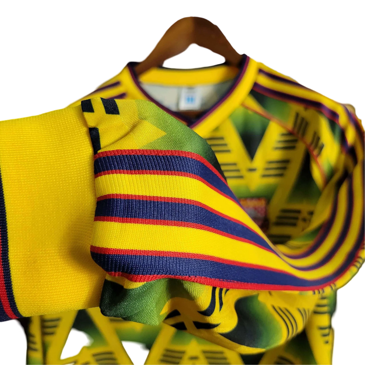 1991/1993 Arsenal JVC & Bruised Banana Away Retro Kit - Long Sleeves 1991/1993 Arsenal JVC & Bruised Banana Away Retro Kit - Long Sleeves