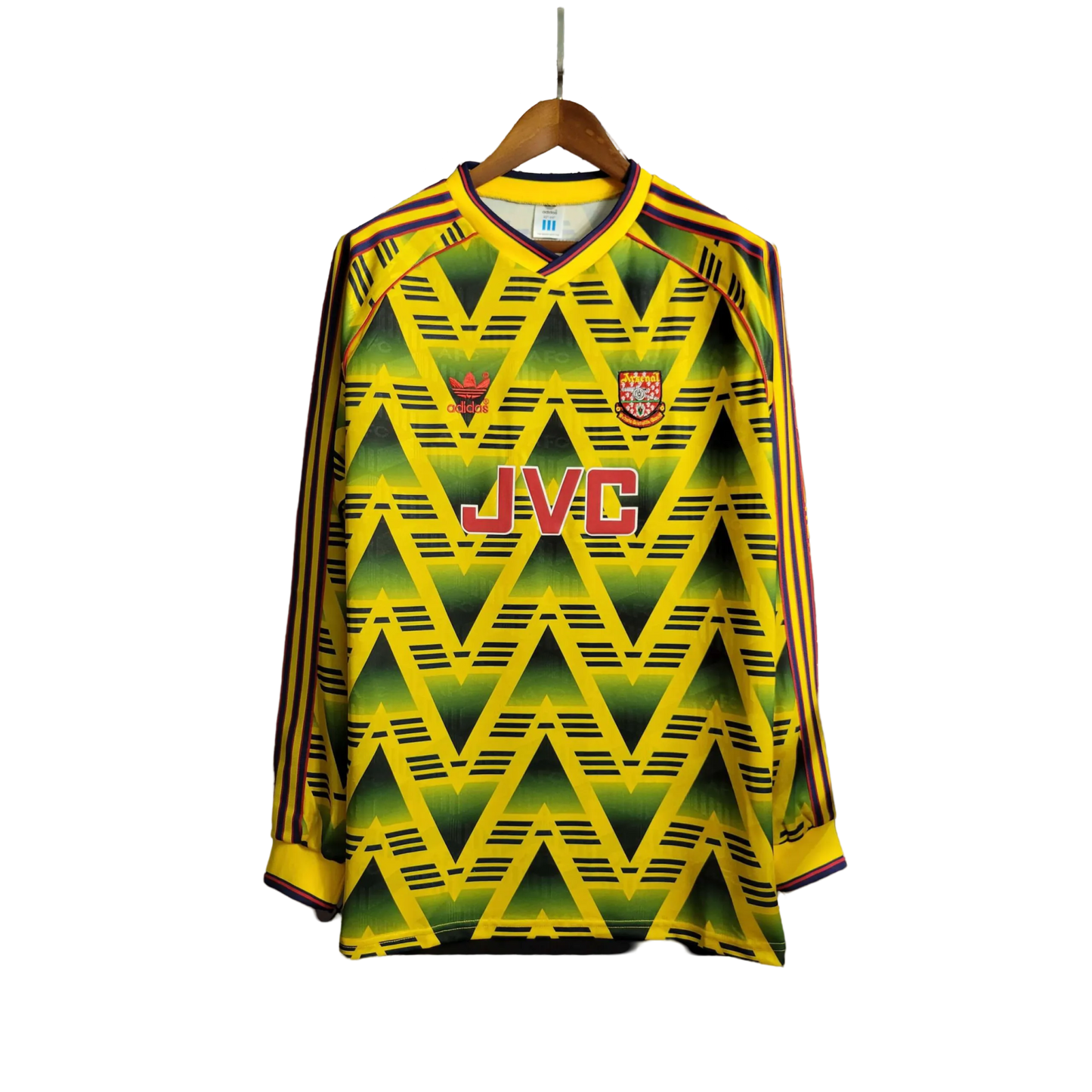 1991/1993 Arsenal JVC Away Retro Kit – Long Sleeve - ClassicKits433 - GovintageJersey