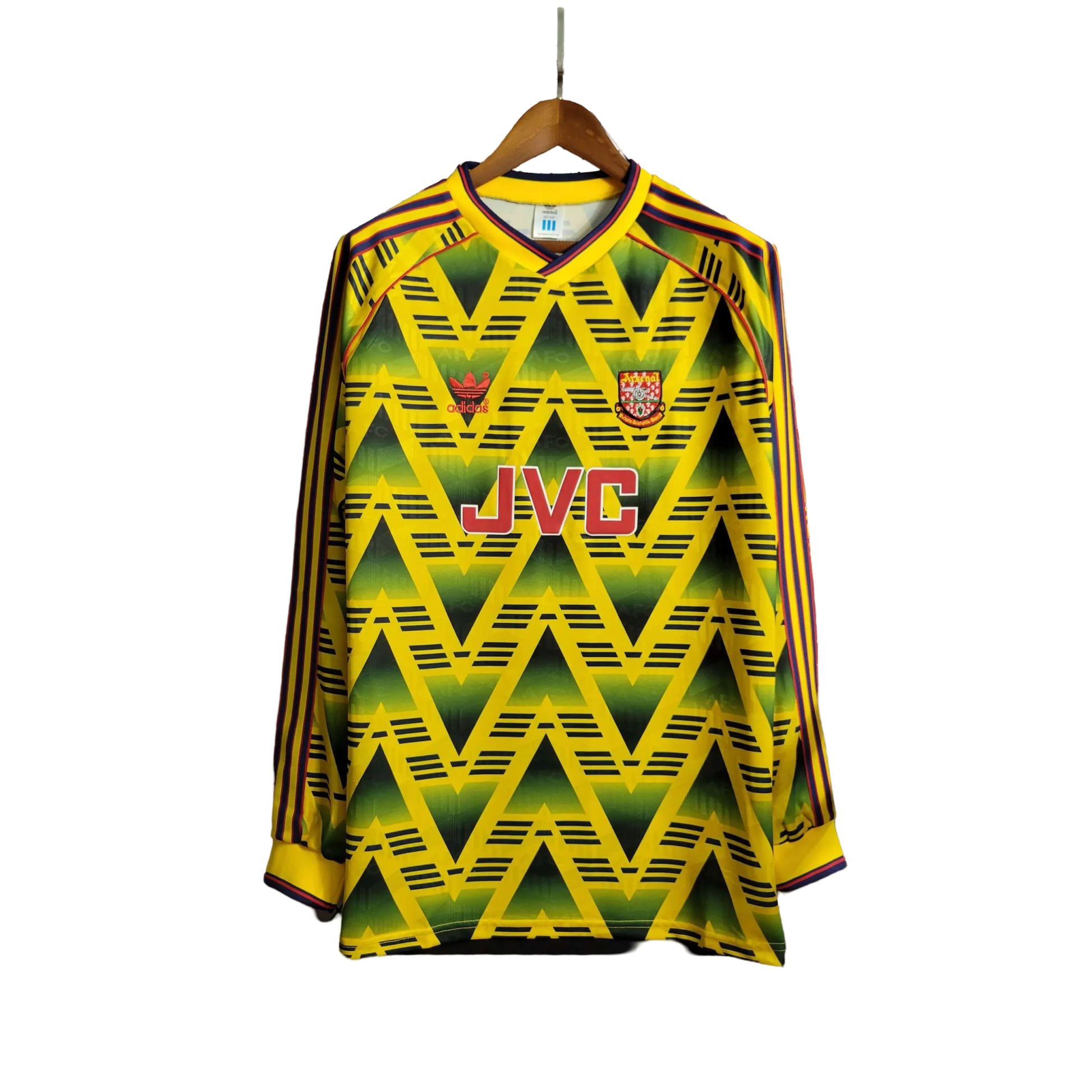 1991/1993 Arsenal JVC Away Retro Kit – Long Sleeve - ClassicKits433 - GovintageJersey