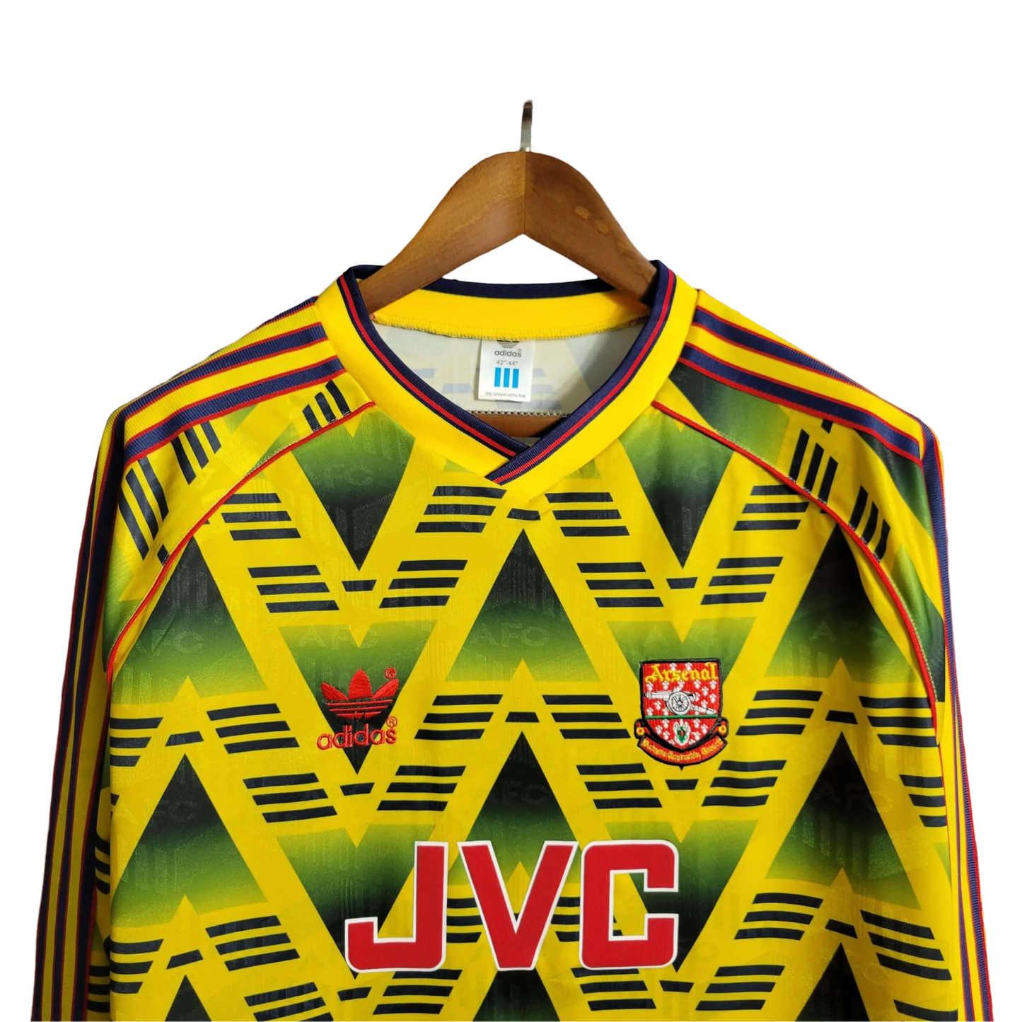 1991/1993 Arsenal JVC Away Retro Kit – Long Sleeve - ClassicKits433 - GovintageJersey